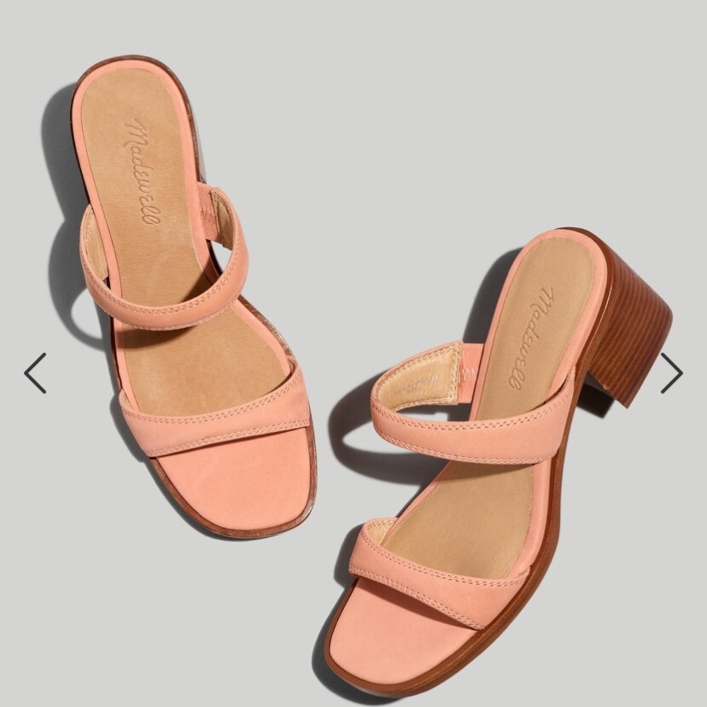 {madewell} heels -size 7